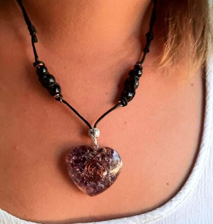 Orgone Calming Necklace With EMF Protection
