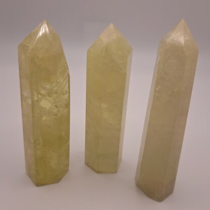 Citrine Healing Crystal Towers - Group of 3