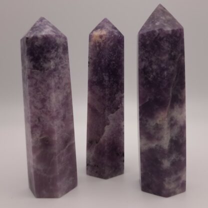 Lepidolite healing crystal Towers