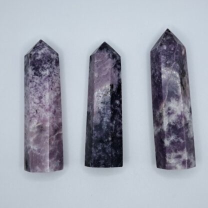 Lepidolite healing crystal Towers