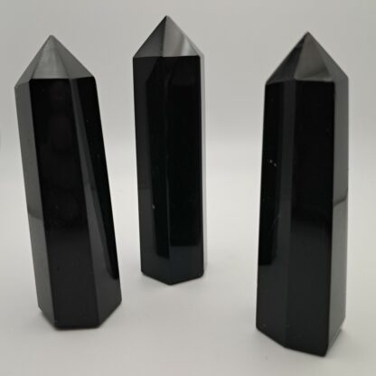 Obsidian Healing Crystal Towers